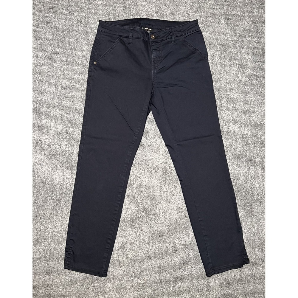 Prana Straight Fit Pant Navy Blue‎ Size 2 Measures 28x27 Casual Hiking